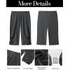 imageGRAPENT Swim Shorts Women High Waisted Cutout Beach Long Board Shorts Swimwear 11 Inseam Short Swim Pants Bottom OnlyGrey