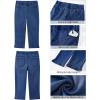 imageGRAPENT Capris Jeans for Women High Waisted Trendy Pull On Elastic Waist Split Hem Skinny Stretchy Denim Capri PantsDarkness Blue