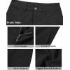 imageGRAPENT Wide Leg Jeans for Women Trendy Cropped High Waisted Front Yoke Casual Stretchy Denim Trousers Ankle Pants JeansTrue Black
