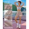 imageGRAPENT Sweat Shorts for Women High Waisted Pull On Elastic Waist Athletic Gym Casual Summer Comfy Lounge Cotton ShortsDusty Rose