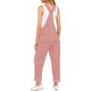 imageGRAPENT Overalls for Women Loose Fit Jean Denim Bib Jumpsuit Stretch Overall PantsTawny Orange