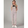 imageGRAPENT Overalls for Women Loose Fit Jean Denim Bib Jumpsuit Stretch Overall PantsVintage Pink