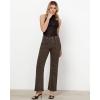 imageGRAPENT Womens Flare Jeans High Waisted Wide Leg Baggy Jean for Women Stretch Denim PantsLeopard