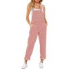 imageGRAPENT Overalls for Women Loose Fit Jean Denim Bib Jumpsuit Stretch Overall PantsTawny Orange