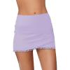 E Mid Waist Lavender