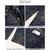 imageGRAPENT Barrel Jeans for Women Trendy High Waisted Wide Leg Baggy Cropped Relax Fit Stretch Denim Trouser Ankle PantsVintage Dark Blue