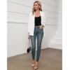 imageGRAPENT Skinny Jeans for Women High Waist Stretchy Classic High Rise Slimming Jeggings Denim Trousers PantsVintage Stargaze Blue