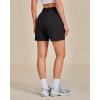 imageGRAPENT Hiking Shorts for Women High Waisted Pull On Athletic Casual Summer Lightweight Cooling Sport Shorts with PocketBlack