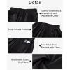 imageGRAPENT Hiking Shorts for Women Trendy High Waisted Pull On Elastic Waist Quick Dry Beach Athletic Cargo Pocket ShortsBlack