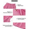imageGRAPENT Wide Leg Pants Woman Trendy High Waisted Dress Pants Business Causal Pleated Elastic Waist Work Trousers Pants