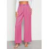 imageGRAPENT Wide Leg Pants Woman Trendy High Waisted Dress Pants Business Causal Pleated Elastic Waist Work Trousers Pants
