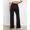 imageGRAPENT Wide Leg Sweatpants Women Baggy High Waisted Pull On Athleisure Loose Lounge Color Block Sweat Pants with Pocket