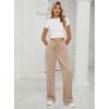 imageGRAPENT Wide Leg Sweatpants Women Baggy High Waisted Pull On Trendy Lounge Drawstring Athleisure Sweat Pants Trousers