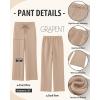 imageGRAPENT Wide Leg Sweatpants Women Baggy High Waisted Pull On Trendy Lounge Drawstring Athleisure Sweat Pants Trousers