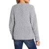 imageGRAPENT Open Front Long Sleeve Cardigan Pockets Sweater Outwear 413
