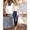 imageGRAPENT Skinny Jeans for Women High Waisted Trendy Pull On Elastic Waist Slim Jeggings Stretch Denim Pants Trouser JeansDarkness Blue