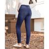 imageGRAPENT Skinny Jeans for Women High Waisted Trendy Pull On Elastic Waist Slim Jeggings Stretch Denim Pants Trouser JeansDarkness Blue