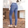 imageGRAPENT Skinny Jeans for Women High Waisted Trendy Pull On Elastic Waist Slim Jeggings Stretch Denim Pants Trouser JeansMedium Blue