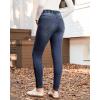 imageGRAPENT Skinny Jeans for Women High Waisted Trendy Pull On Elastic Waist Slim Jeggings Stretch Denim Pants Trouser JeansVintage Sapphire Blue