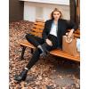 imageGRAPENT Skinny Jeans for Women High Waisted Trendy Pull On Elastic Waist Slim Jeggings Stretch Denim Pants Trouser JeansWashed Black