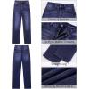 imageGRAPENT Straight Leg Jeans for Women Trendy High Waisted Classic Stretchy Denim Pants Casual Trouser Jeans with PocketsDarkness Blue