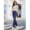 imageGRAPENT Straight Leg Jeans for Women Trendy High Waisted Classic Stretchy Denim Pants Casual Trouser Jeans with PocketsDarkness Blue