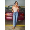 imageGRAPENT Baggy Jeans for Women High Waisted Straight Leg Crossover Trendy Stretch Denim Pants Slouchy Jeans with Pockets