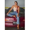 imageGRAPENT Baggy Jeans for Women High Waisted Straight Leg Crossover Trendy Stretch Denim Pants Slouchy Jeans with Pockets
