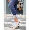 imageGRAPENT Fleece Lined Jeans for Women High Waisted Skinny Welt Pocket Winter Stretchy Denim Pants Warm Thermal JeggingsClassic Blue