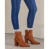 imageGRAPENT Fleece Lined Jeans for Women Trendy High Waisted Skinny Winter Stretchy Denim Pants Ankle Warm Thermal JeggingsClassic Blue