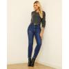 imageGRAPENT Fleece Lined Jeans for Women Trendy High Waisted Skinny Winter Stretchy Denim Pants Ankle Warm Thermal JeggingsDarkness Blue