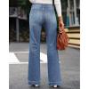 imageGRAPENT Womens Flare Jeans High Waisted Wide Leg Baggy Jean for Women Stretch Denim PantsLapis Loft