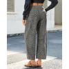 imageGRAPENT Barrel Jeans for Women Trendy High Waisted Pull On Wide Leg Cropped Leopard Cheetah Print Stretchy Denim PantsGray Leopard