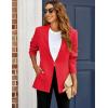 imageGRAPENT Womens Open Front Business Casual Pockets Work Office Blazer Jacket Suit