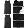 image:imageGPAPENT Linen Dresses for Women Summer Casual Sleeveless Button Down V Neck Pocket Self Tie Knee Length Loose Sun DressBlack