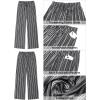 image:imageGRAPENT Linen Pants Women Wide Leg Striped High Waisted Pull On Elastic Waist Casual Summer Beach Vacation Palazzo PantsBlack Stripe