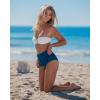 image:imageGRAPENT Swim Skirts for Women High Waisted Side Split Bikini Tankini Swimwear Bathing Suit Bottoms Beach Vacation OutfitBlue Sapphire