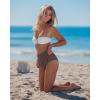 image:imageGRAPENT Swim Skirts for Women High Waisted Side Split Bikini Tankini Swimwear Bathing Suit Bottoms Beach Vacation OutfitCoffee Brown