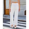 image:imageGRAPENT Wide Leg Jeans Woman Trendy Cropped High Waisted Patch Pocket Stretch Denim Pants Baggy Loose Straight Leg Jeans