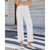 image:imageGRAPENT Wide Leg Jeans Woman Trendy Cropped High Waisted Patch Pocket Stretch Denim Pants Baggy Loose Straight Leg Jeans