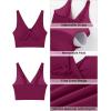 image:imageGRAPENT Bikini Top for Women Cropped Tankini Tops Beach Vacation Criss Cross Ruched Padded Bathing Suit Swim Top OnlyPlum