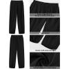 image:imageGRAPENT Capri Pants for Women Linen Barrel High Waisted Pull On Elastic Waist Casual Summer Capris Beach Vacation PantsBlack