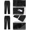 image:imageGRAPENT Slim Straight Leg Jeans for Women Cropped High Waisted Pull On Elastic Waist Stretchy Denim Pants Trouser JeansWashed Black