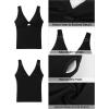 image:imageGRAPENT Tankini Tops for Women Swimwear Twisted Keyhole Padded Bathing Suit Beach Vacation Modest Swimsuit Swim Top OnlyBlack