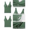 image:imageGRAPENT Tankini Tops for Women Swimwear Twisted Keyhole Padded Bathing Suit Beach Vacation Modest Swimsuit Swim Top OnlyIceberg Green