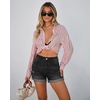 image:imageGRAPENT Jean Shorts Womens High Waisted Trendy Cuffed Hem Ripped Stretchy Casual 2026 Denim Jorts Summer ShortsWashed Black