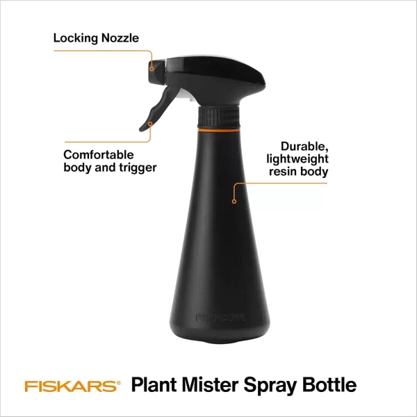 Fiskars Plant Mister Spray Bottle 10 oz Fine Mist for Indoor or Outdoor Gardening and Delicate Houseplants Made with Lightweight and Durable Recycled PlasticPlant Mister