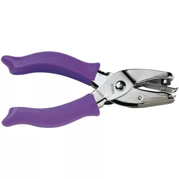 Fiskars 23517097J Circle Hand Punch 18 Inch Purple  Pink116 in