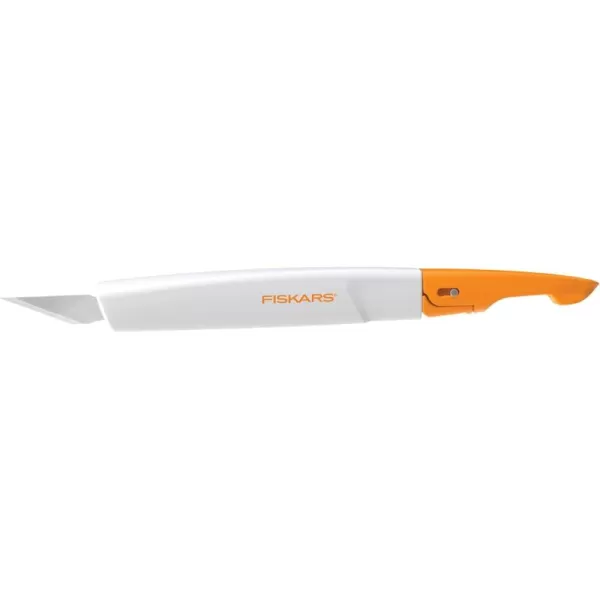 Fiskars SoftGrip Detail Craft Knife  8quot Exacto Knife for Crafting  MultiUse Exacto Blade Included with Protective CoverEasy Change Knife  11 Blade