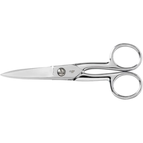 Gingher Craft Scissors with Protective Sheath  5quot Knife Edge Scissors for Fabric Thread and Needlework Yarn Cutting  Silver